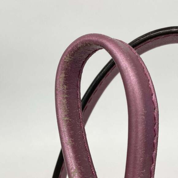 Gucci GG Canvas Tote Bag 269957 Brown Pink Champagne 2-Way for Women - Picture 8 of 14